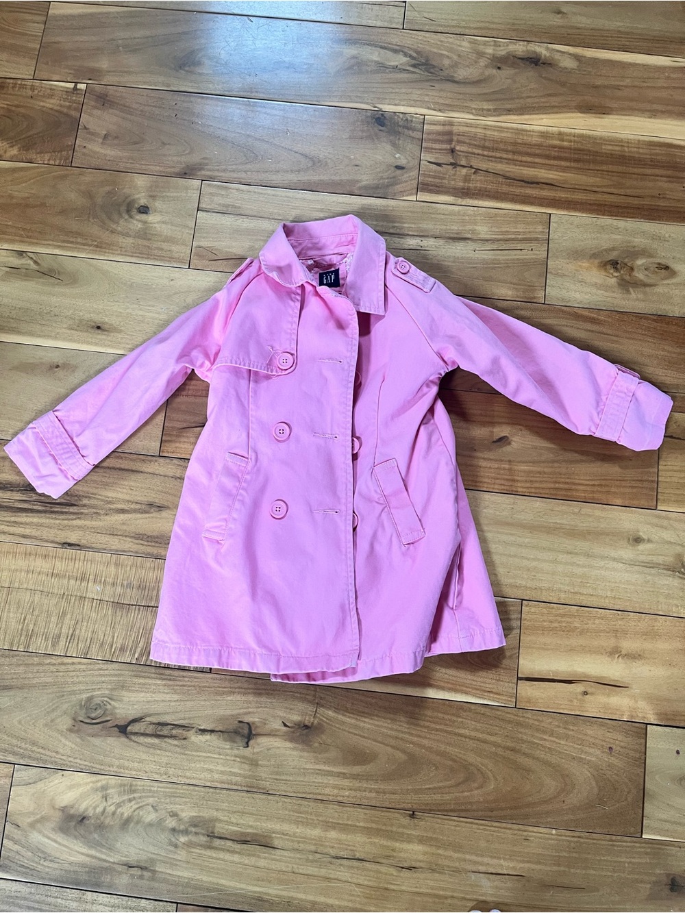 GAP Pink Girls' Pea Coat